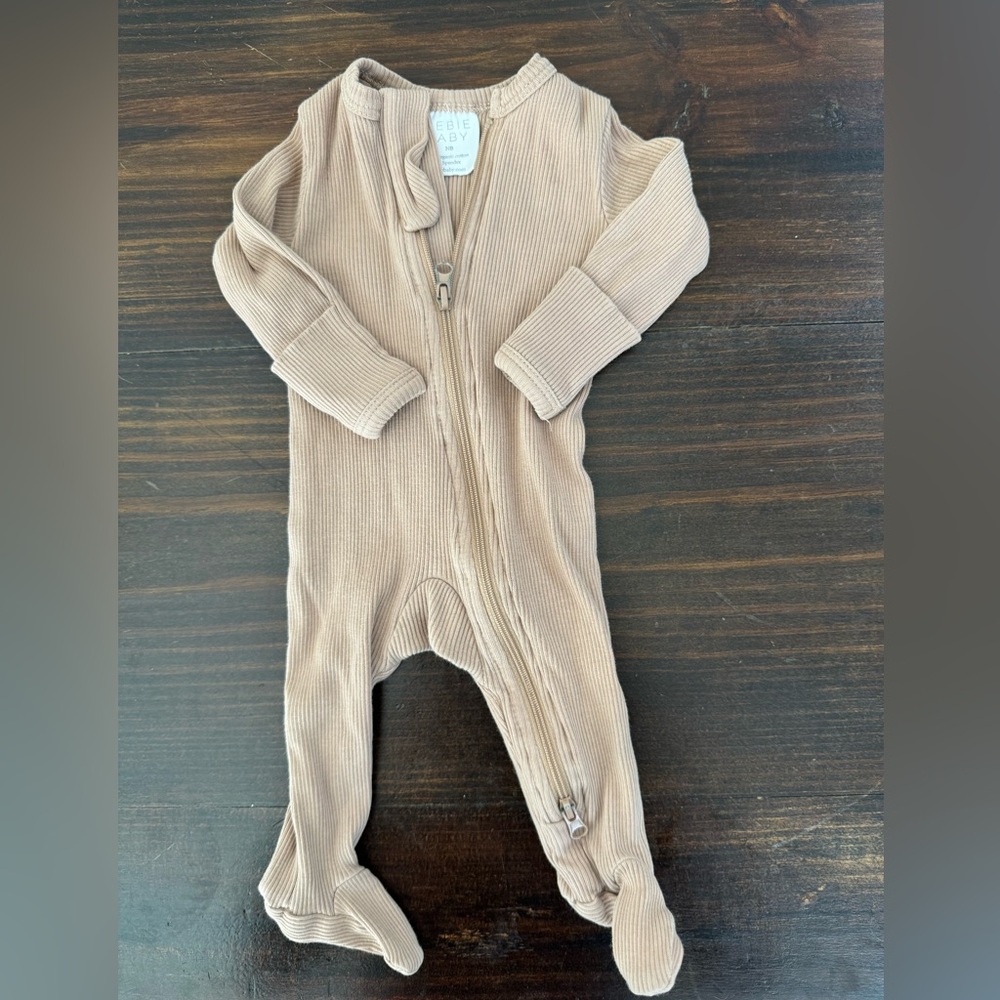 Mebie Baby ribbed footie